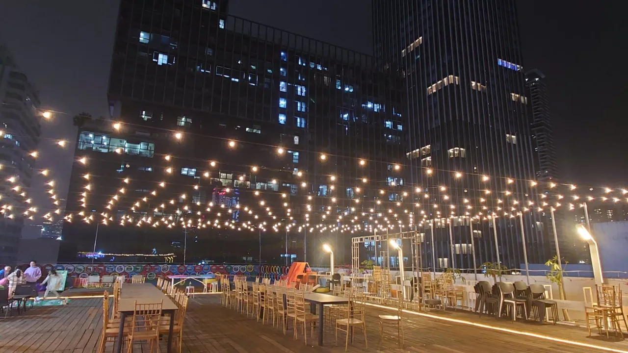 Bagualing Rooftop BBQ Restaurant: Night View, Atmosphere & Two‑Person Set Review