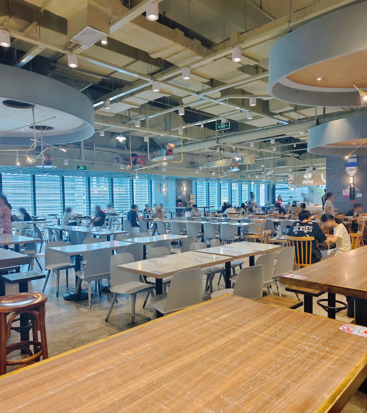 food court