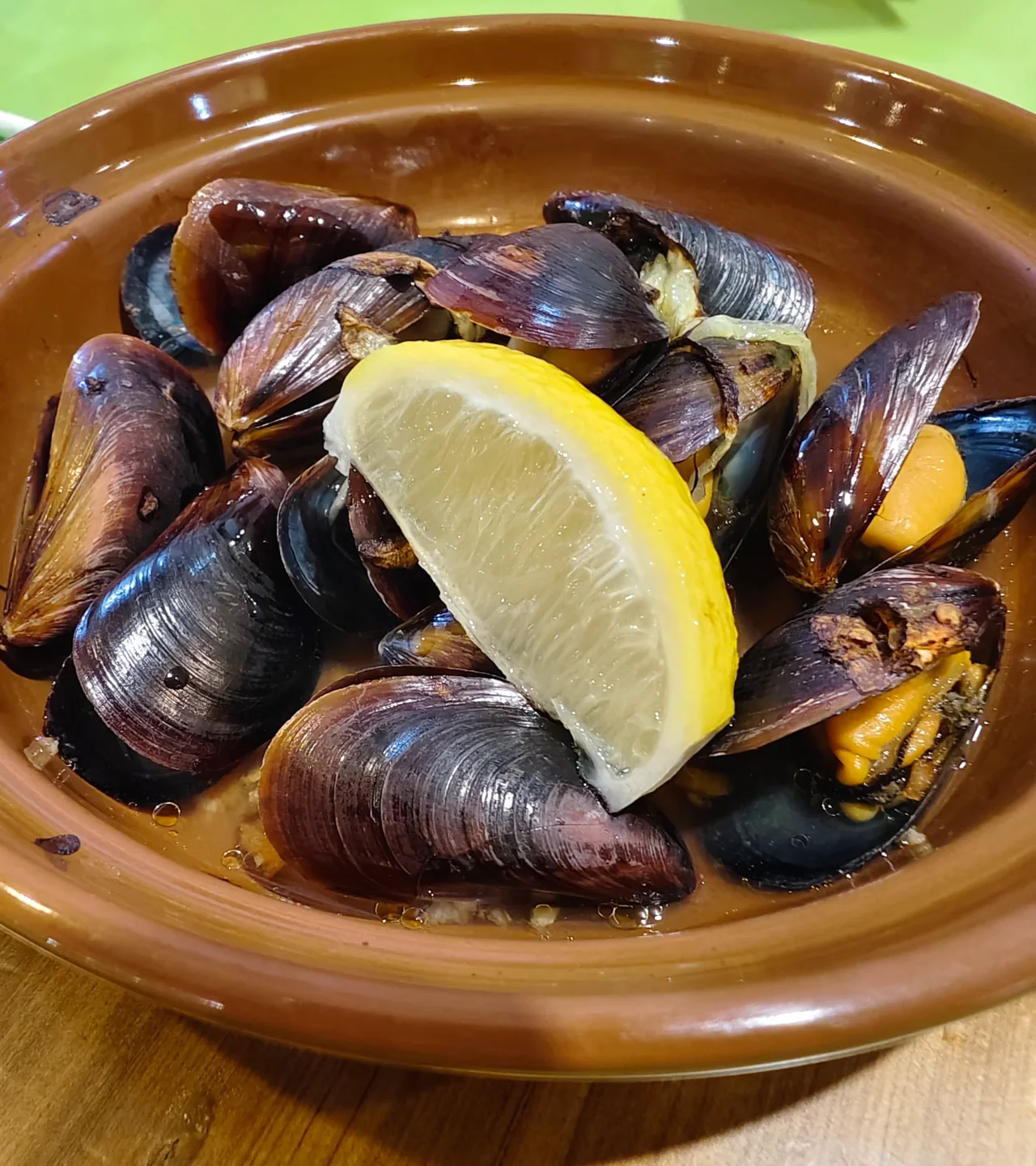 Baked Mussels